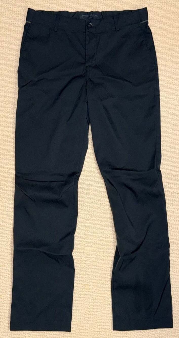 Nike Golf Dri-Fit Pants Size XL Black Performance Trousers